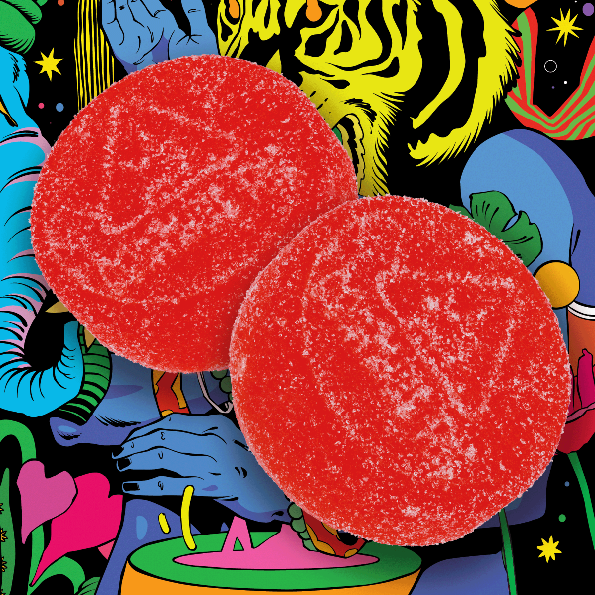 Sapura - D9 Super Charged Cherry Gummies (20pk)
