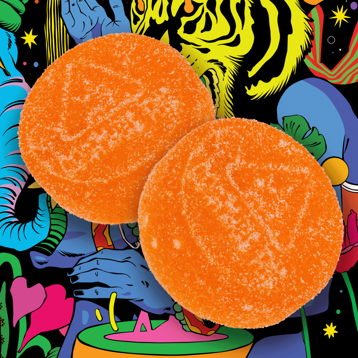 Sapura -D9 Outrageous Orange Gummies (20pk)